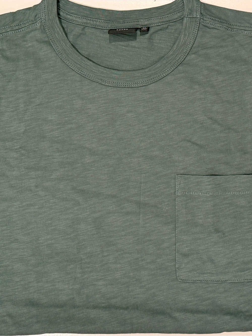 Well Worn Organic Short Sleeve Tee - Men’s XL Green